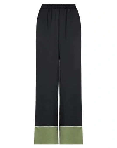 Shop Suoli Woman Pants Black Size 4 Polyester