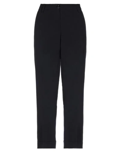 Shop Le Streghe Casual Pants In Black