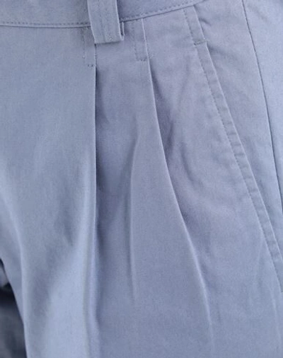 Shop Mauro Grifoni Pants In Slate Blue