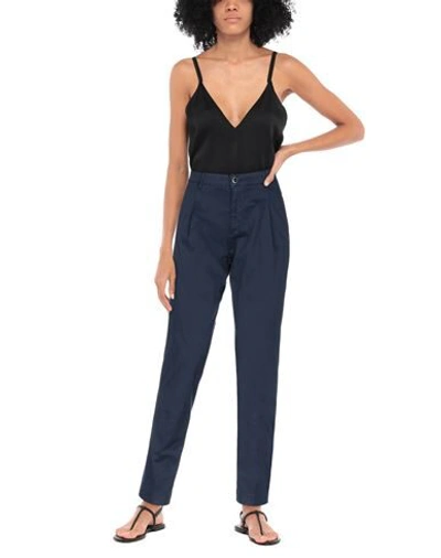 Yes Zee By Essenza Pants In Blue