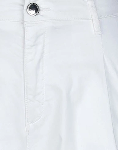 Shop Yes Zee By Essenza Woman Pants White Size 30 Cotton, Elastane