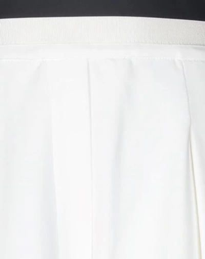 Shop Terre Alte Woman Pants Ivory Size 8 Cotton, Elastane In White