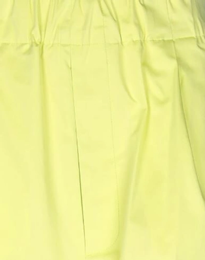 Shop Jejia Woman Pants Acid Green Size 6 Cotton, Elastane