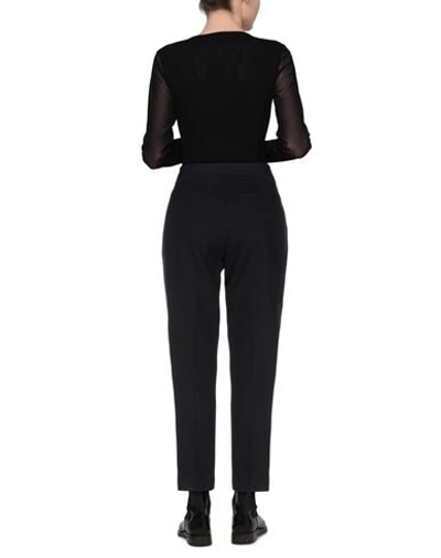 Burberry Woman Pants Black Size 10 Wool In Black