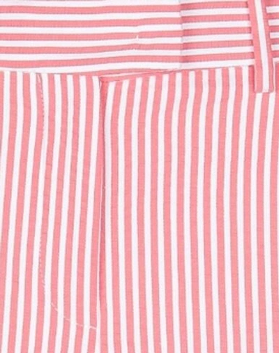 Shop Slowear Woman Pants Coral Size 6 Cotton, Elastomultiester In Red