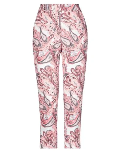 Shop Divedivine Woman Pants Salmon Pink Size 6 Polyester