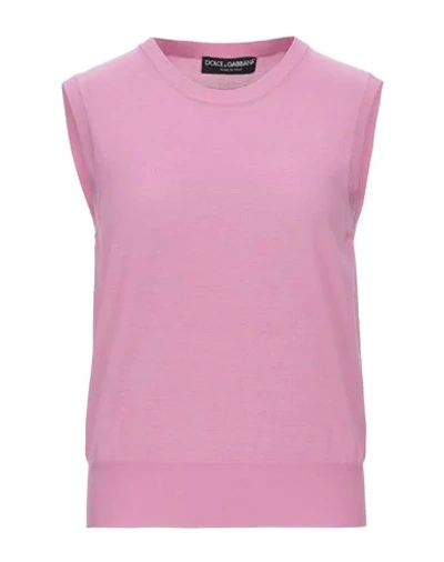 Dolce & Gabbana Sweaters In Pink