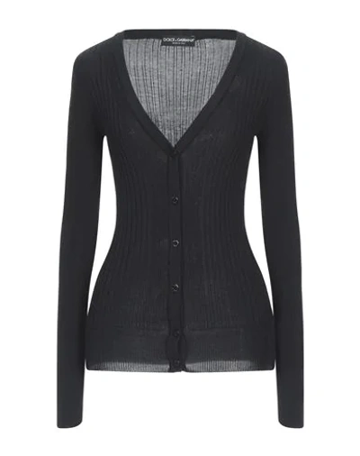 Shop Dolce & Gabbana Cardigans In Black