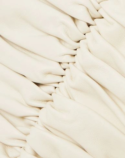 Shop 16arlington Woman Mini Dress Ivory Size 8 Leather In White