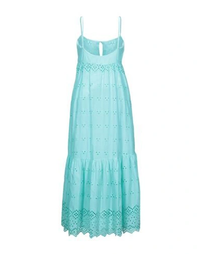 Shop Aniye By Woman Maxi Dress Sky Blue Size Xs Cotton