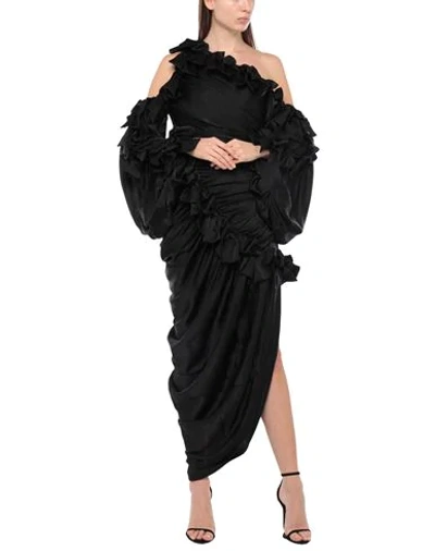 Shop Zimmermann Short Dresses In Black