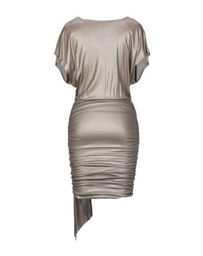 Space Simona Corsellini Short Dresses In Beige