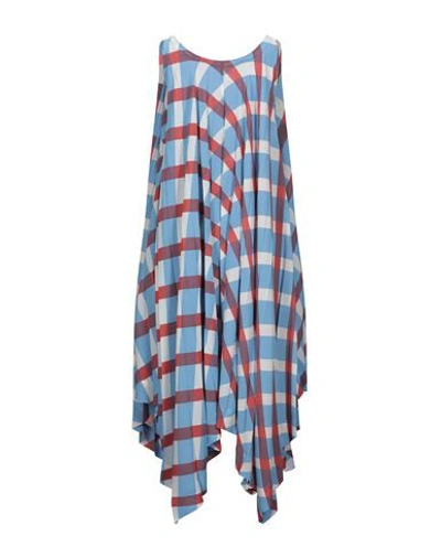 Shop Issey Miyake Knee-length Dress In Azure