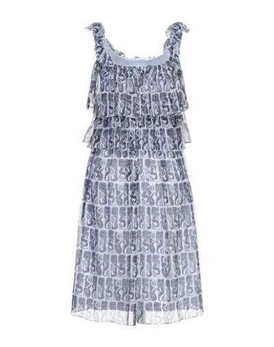 Kenzo Midi Dresses In White