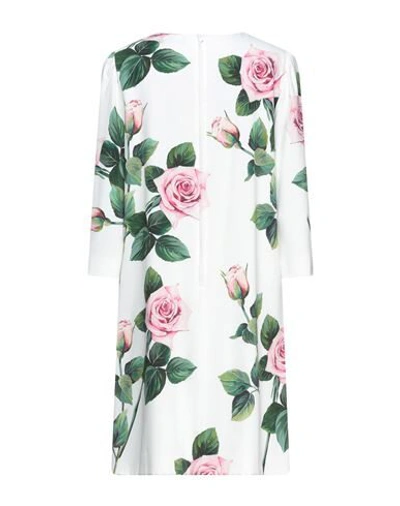 Dolce & Gabbana Short Dress In White