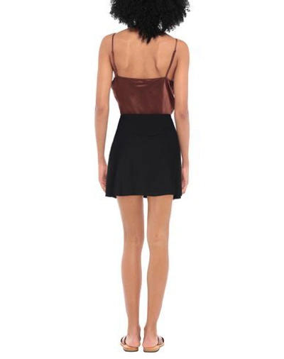 Shop Akep Mini Skirts In Black