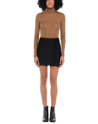 Valentino Garavani Woman Shorts & Bermuda Shorts Black Size 4 Virgin Wool, Silk In Black