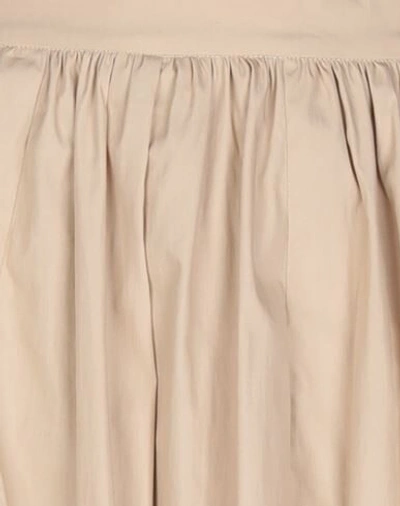 Shop Patou Midi Skirts In Beige