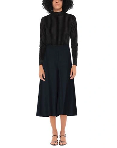 Shop Mcq By Alexander Mcqueen Cropped Pants In Midnight Blue