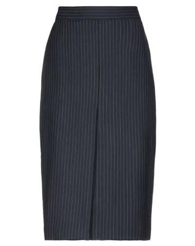 Shop Max Mara 3/4 Length Skirts In Black