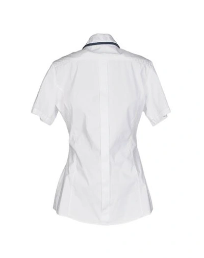 Shop Aeronautica Militare Shirts In White