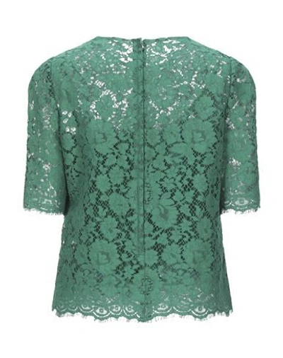 Dolce & Gabbana Blouses In Green
