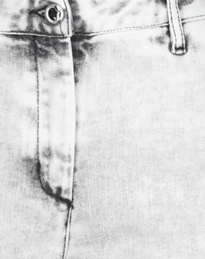Shop Just Cavalli Woman Jeans Light Grey Size 27 Cotton, Polyester, Elastane, Ecobrass, Plastic