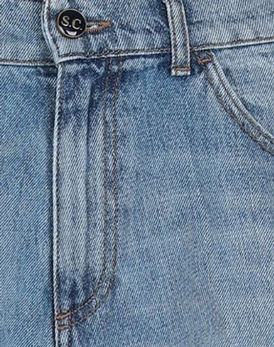 Shop Semicouture Woman Jeans Blue Size 28 Cotton