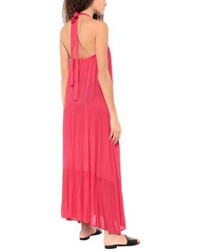 Shop Pepita Woman Cover-up Fuchsia Size 10 Viscose In Pink