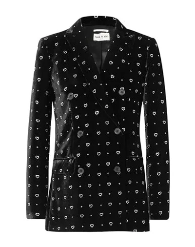 Shop Paul & Joe Suit Jackets In Black