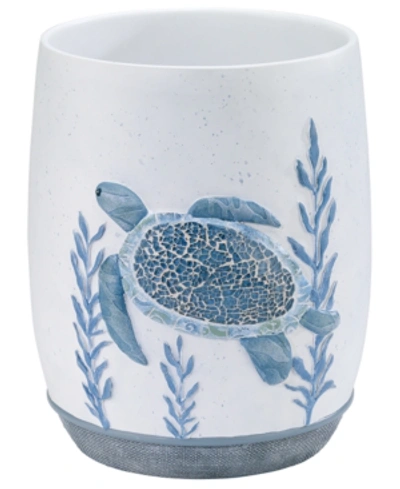 Shop Avanti Caicos Sea Turtles Resin Wastebasket In Multi