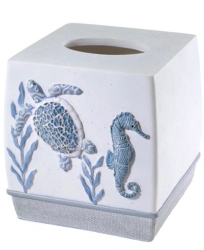 Shop Avanti Caicos Sea Turtles Resin Tissue Box Cover In Multi