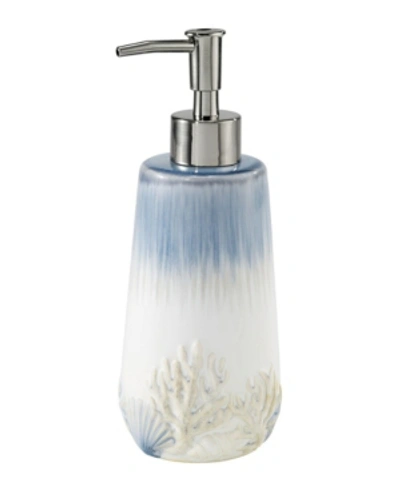 Shop Avanti Abstract Coastal Seashells & Coral Ceramic Soap/lotion Pump In Multi