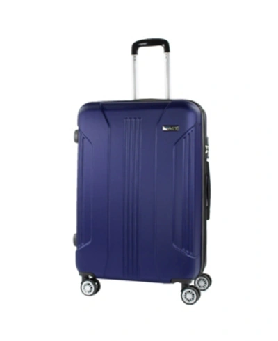 Shop American Green Travel Denali S 26 In. Anti-theft Tsa Expandable Spinner Suitcase In Navy