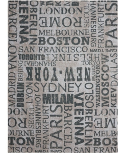 Shop Long Street Looms Shady Brights Sha10 Slate 7'9" X 10'10" Outdoor Area Rug In Graphite
