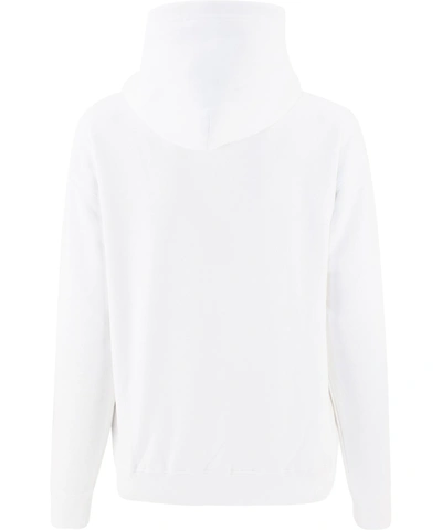 Shop Balenciaga " Paris France" Hoodie In White