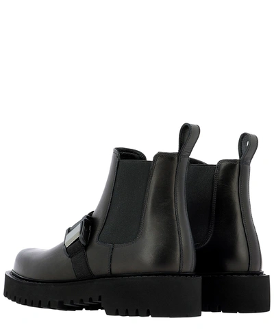 Shop Valentino "beatle" Vltn Ankle Boots In Black  