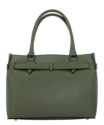 Shop Avenue 67 "elba" Handbag In Green