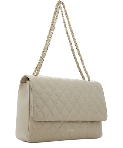 Shop Avenue 67 "giulia" Shoulder Bag In Beige