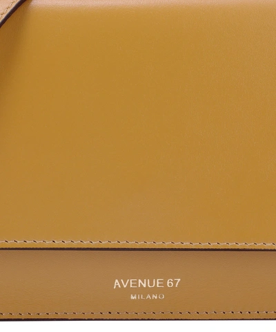 Shop Avenue 67 "travel" Crossbody Bag In Yellow