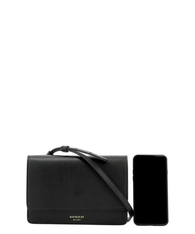 Shop Avenue 67 "travel" Crossbody Bag In Black  