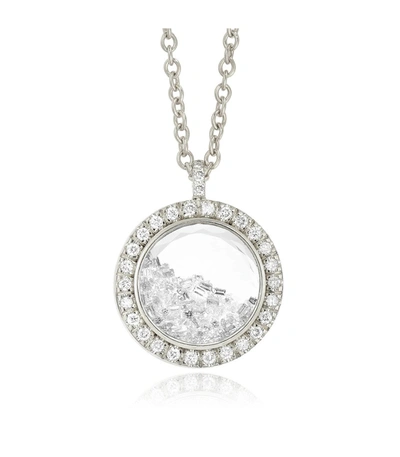 Shop Moritz Glik Diamond Kaleidoscope Shaker Necklace In Pldm