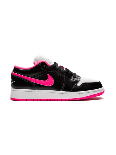 Shop Jordan Air  1 Low Sneakers In Black