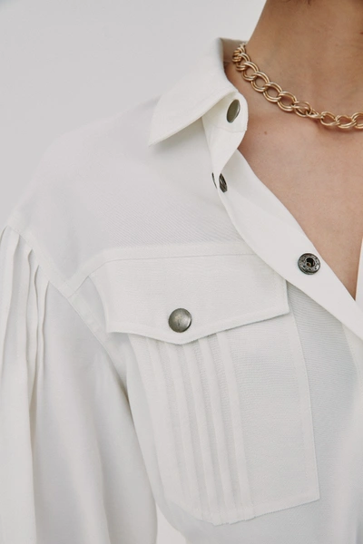Shop C/meo Collective Service Shirt Ivory
