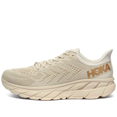 Shop Hoka One One Clifton 7 In Neutrals