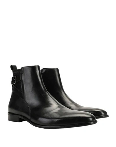 Shop Stefano Bonfiglioli Ankle Boots In Black