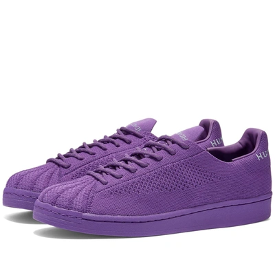 Shop Adidas Originals Adidas X Pharrell Williams Superstar In Purple