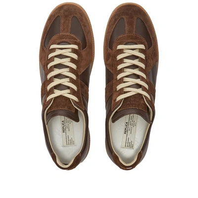 Shop Maison Margiela Classic Replica Sneaker In Brown