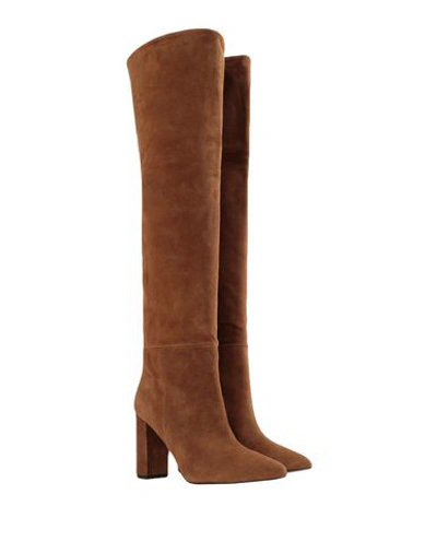 Bianca Di Knee Boots In Brown | ModeSens