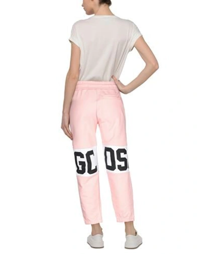 Shop Gcds Woman Pants Pink Size Xxl Cotton